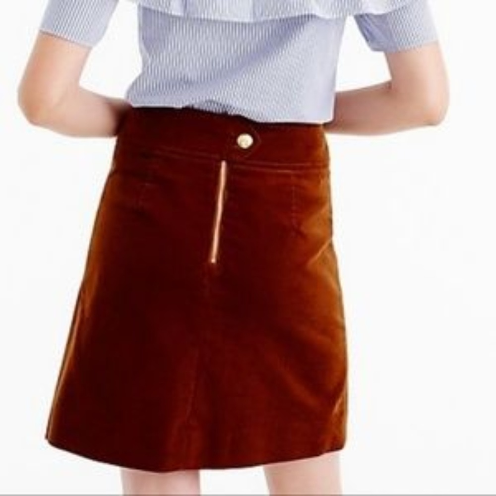 J. Crew Mini skirt in corduroy - Picture 4 of 8
